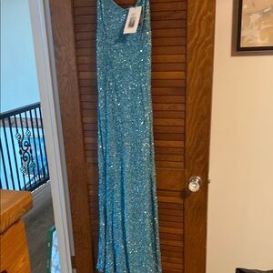 Sparkling Blue Gown